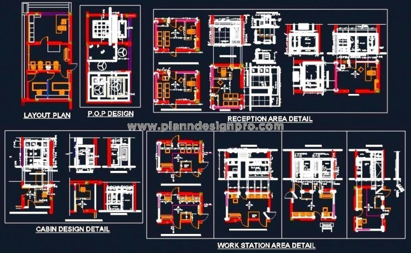 An Architect Office Interior Design Detail