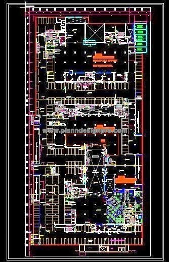IT Park Basement Plan DWG- Parking and Building Services Design
