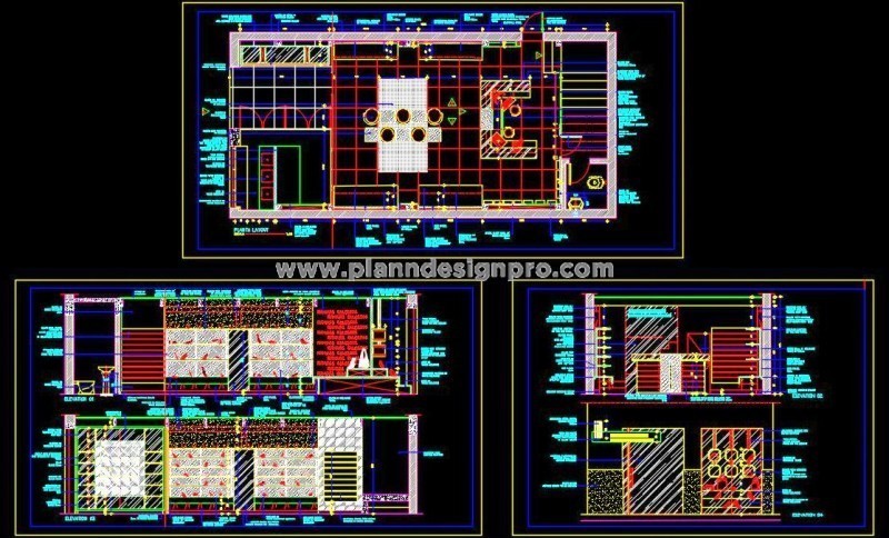 Shoe & Handbag Store Interior Layout - Autocad DWG File